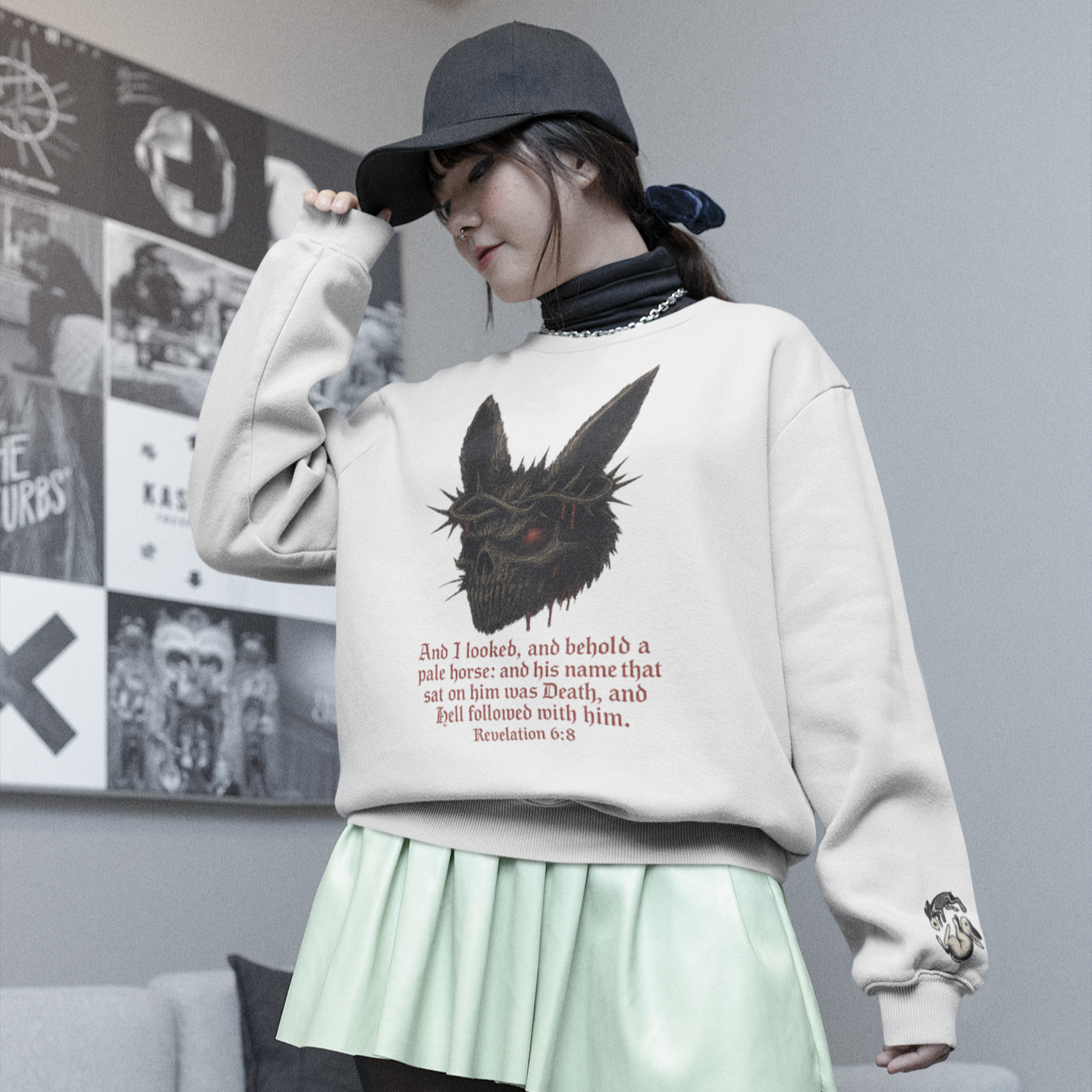 Pale Horse Of Destiny Sweater
