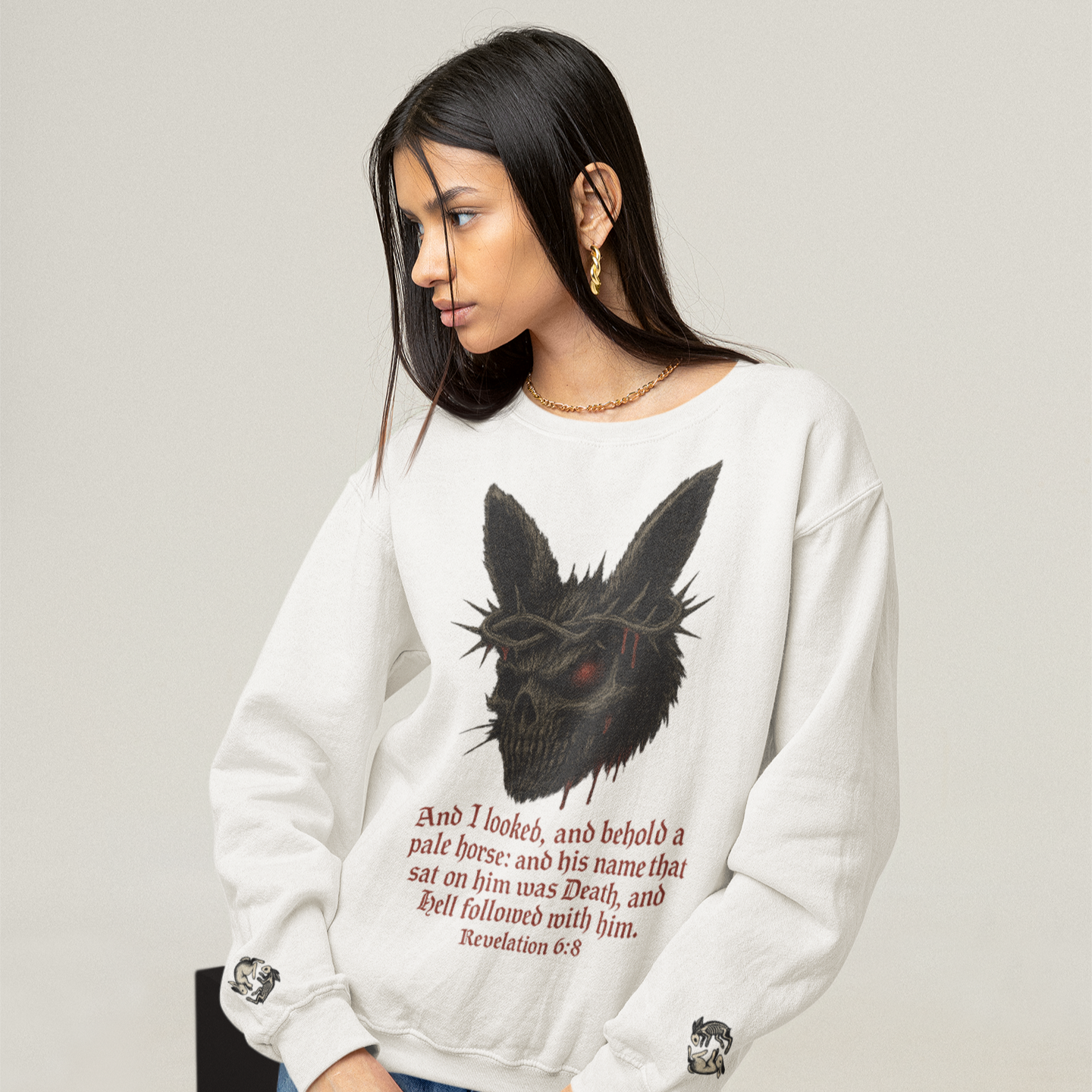 Pale Horse Of Destiny Sweater