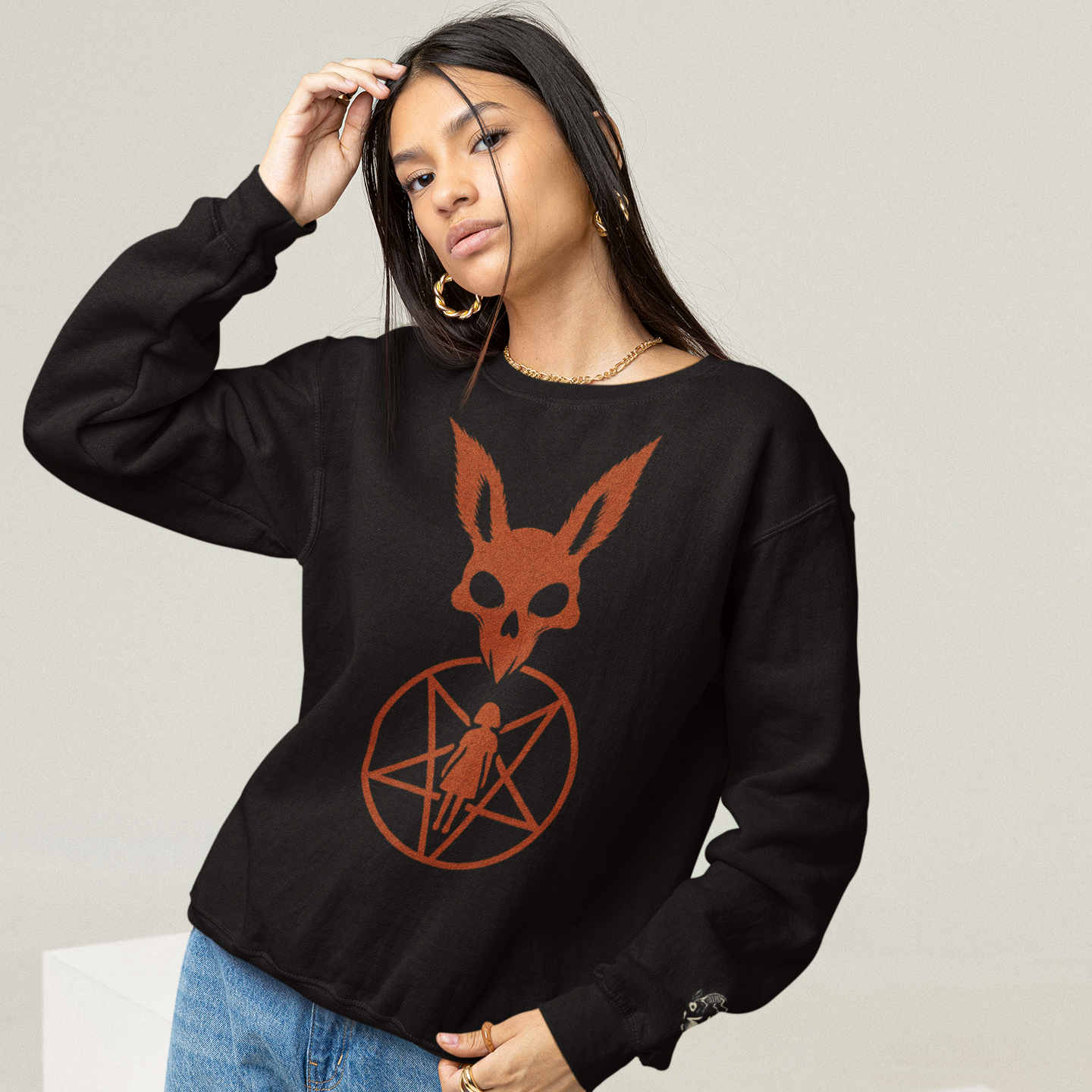 Omen Seal Sweater